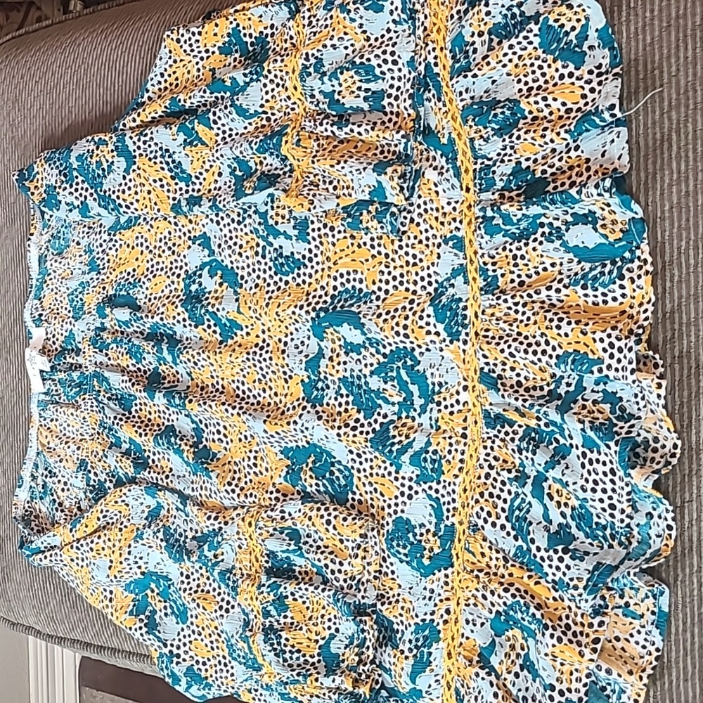 Fever Mixed Prints Blouse - Picture 12 of 12